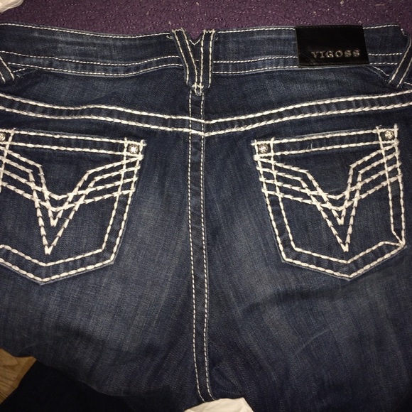 VIGOSS blue jeans worn a handful of times..