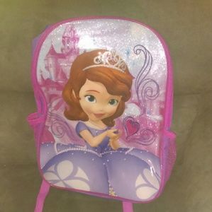 Little girl back pack