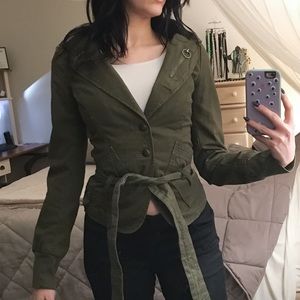 Diesel olive green blazer