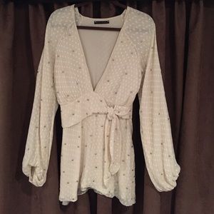 Sheri Bodell GORGEOUS flowy blouse