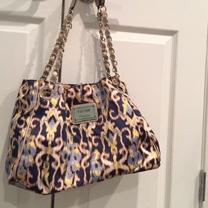 NICOLE by Nicole Miller printed shoulder bag