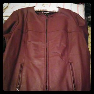 Womens leather jacket
