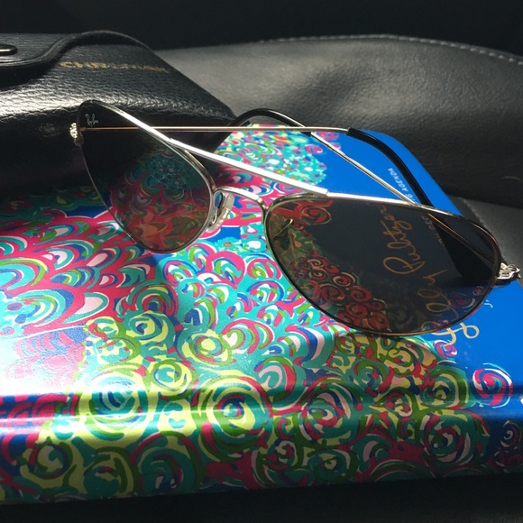 Ray ban aviators W/case - Picture 2 of 4