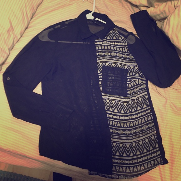 A Vintage Button Down Shirt