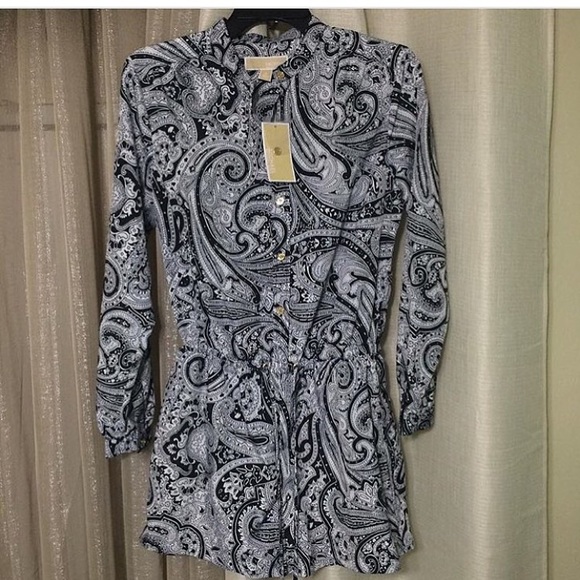 Michael kors romper nwt