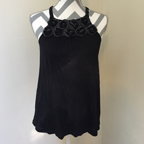 Express Flower Neckline Tank - Size S