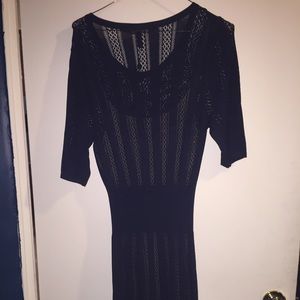 Navy bcbg dress