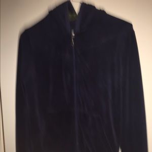 Juicy velour zip up