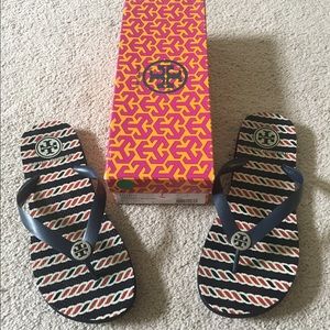 Tory Burch Flip flops size 9