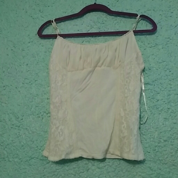 *LAST CALL 7/1* Candies Strappy tank top w/lace