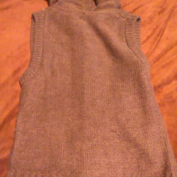 Red Camel Faux Fur Lined Hoodie Vest XS - Picture 4 of 4