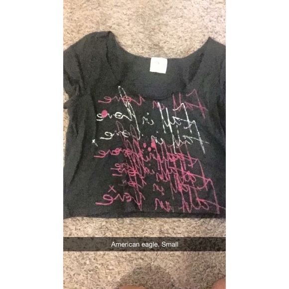 American eagle crop top