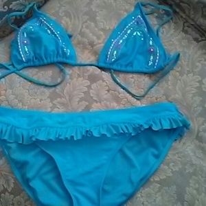 Large beautiful flirty bikini. By op