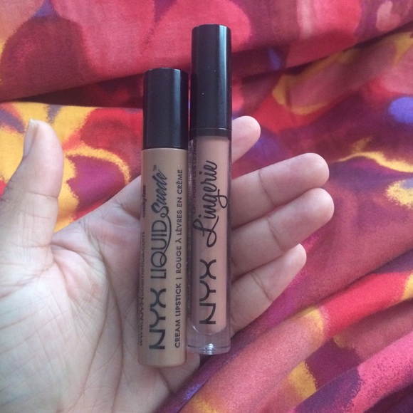 Nyx Lingerie and Liquid Suede