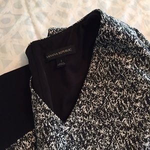 Banana Republic Color Block Fit and Flare Dress