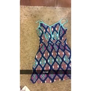 Spaghetti strapped dress