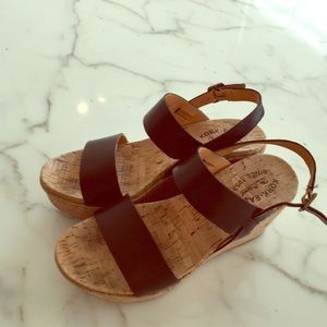 Kork Ease 9 medium Wedges gently used Kork Ease 9 medium Wedges gently used
