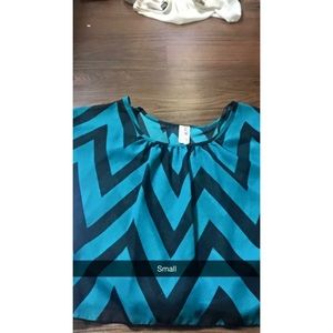 Chevron blouse
