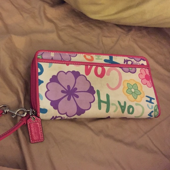 Colorful Coach Purse - Picture 2 of 3