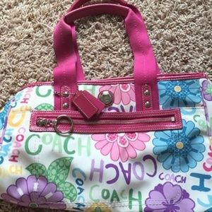Colorful Coach Purse