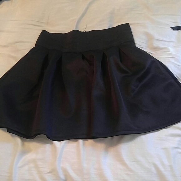 Black high wasted skater/bubble skirt
