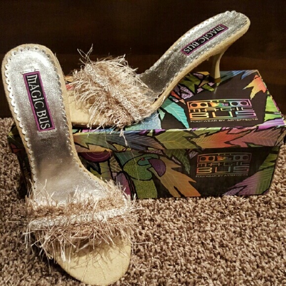 New, never worn FUN Magic Bus shoes!