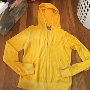 Yellow Juicy Couture jacket size M
