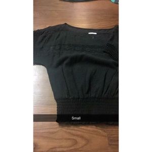 Black designed shirt