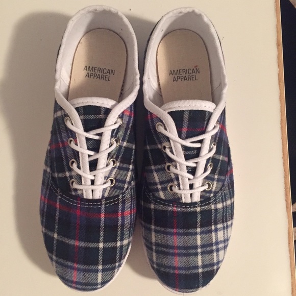 American Apparel tennis shoes size 6