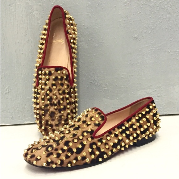 Christian Louboutin Rollerball Spike Flats