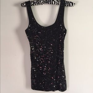Sequin top