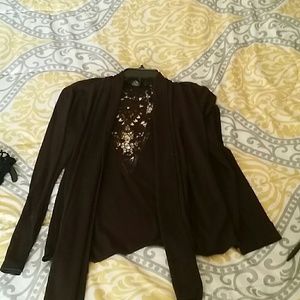 Brown long sleeve Cardigan