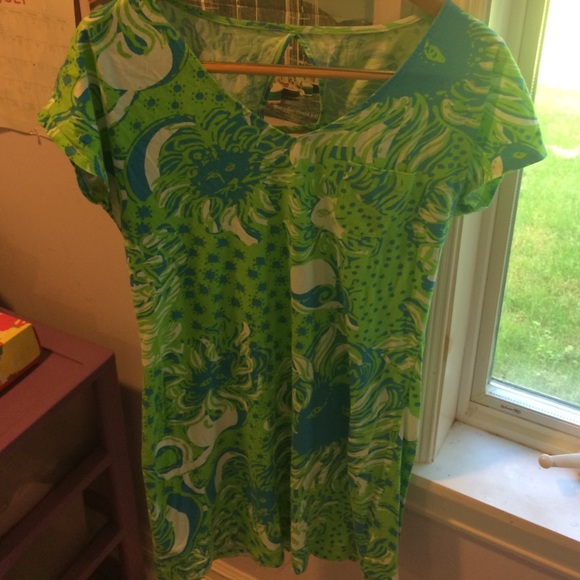 Limeade roar of the jungle dress