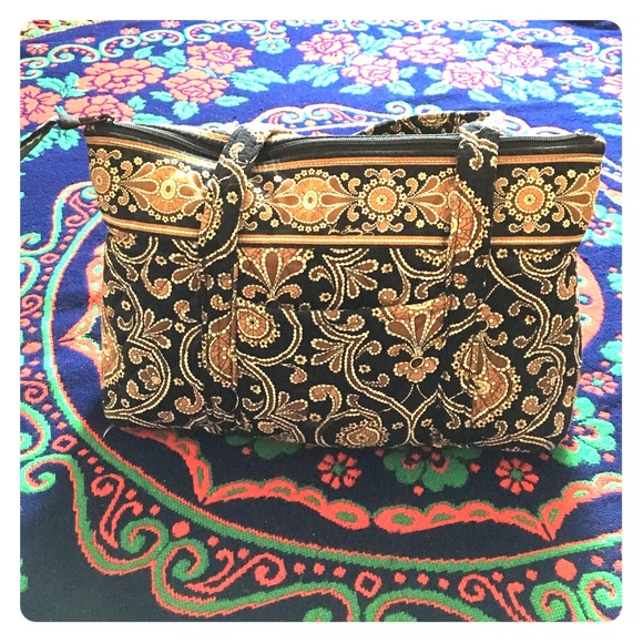 Caffe Latte - Medium Tote - Vera Bradley