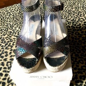 Jimmy Choo wedge sandal Jimmy Choo wedge sandal