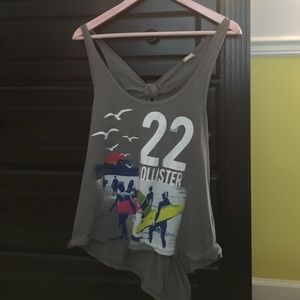 Open back hollister tank top. Size medium.