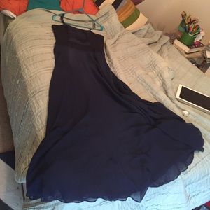 Strapless MaxandCleo maxi dress