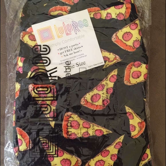 Lularoe NWT OS Pizza Leggings