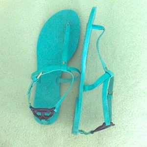 Size 9 Blue Ivanka Trump Sandals