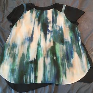 Watercolor top