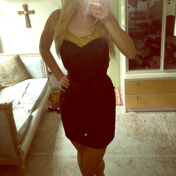 LF brand sweetheart lbd with lace