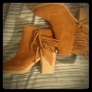 H&M fringed booties