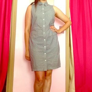 Black and white checkered dress