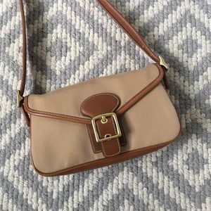 Coach bag with gold hardware