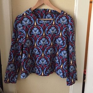 Printed Zara Blouse and Pants!