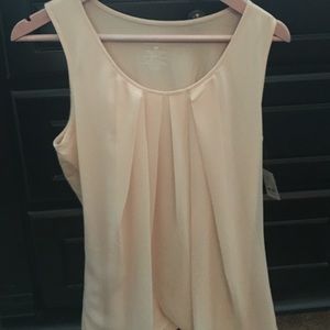 Pink flowy tank top blouse