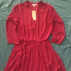 Red Miami (Francesca's) Shirt Dress