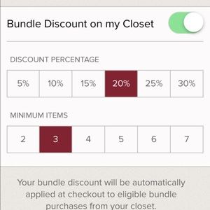 🎉✨BUNDLE AND SAVE✨🎉