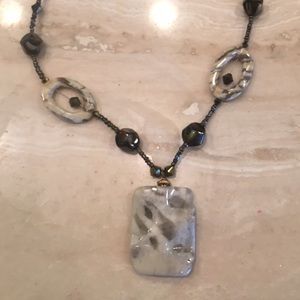 Stone necklace
