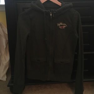 Hollister zip up hoodie